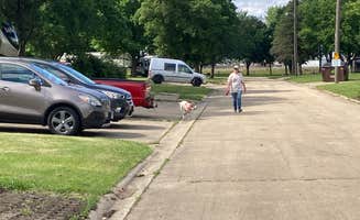 MickandKarla W.'s photo of camping with pets at Prairie Pines Campground near Oakwood, IL