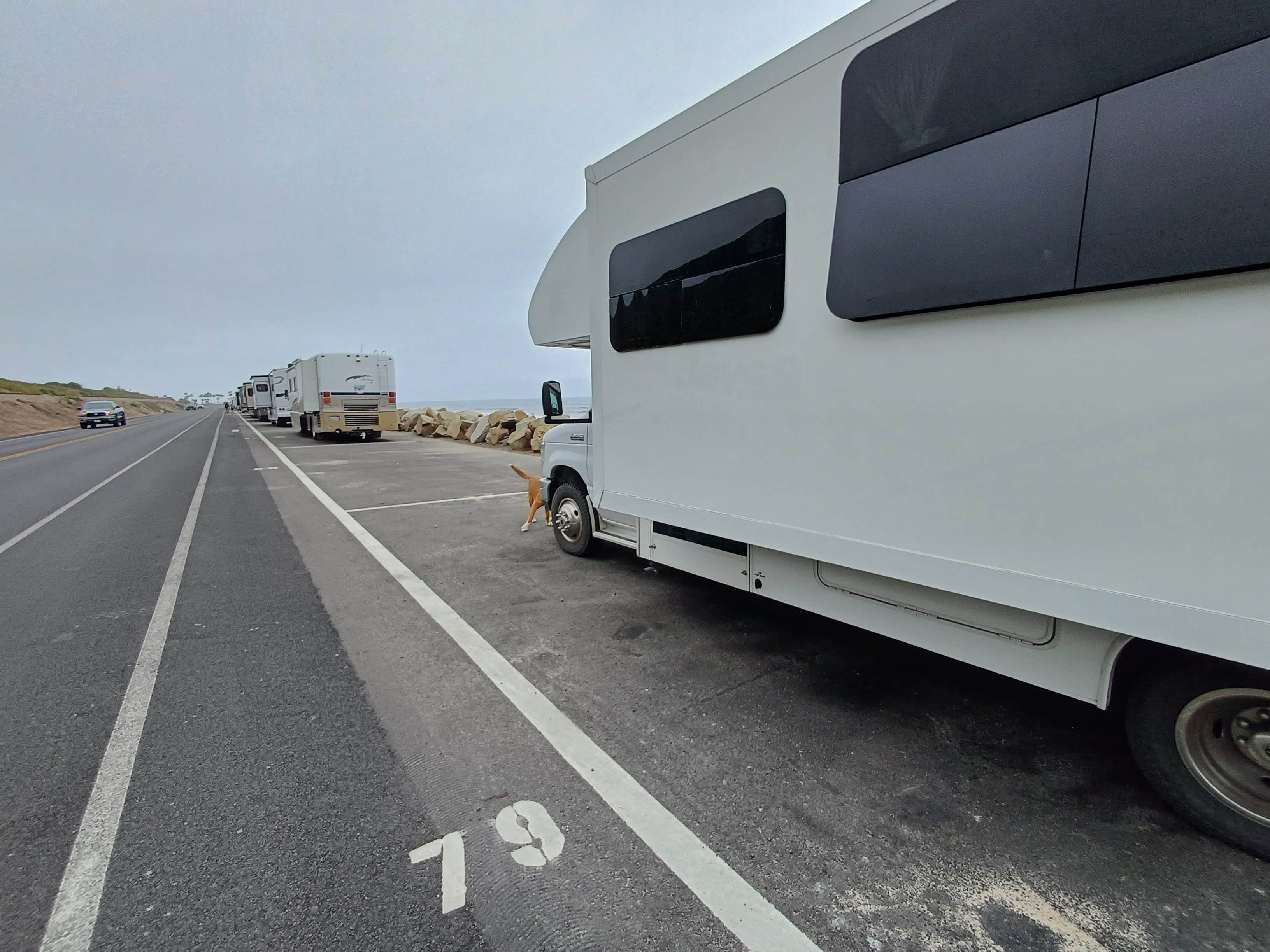 Laura M.'s photo of rv camping at Rincon Parkway RV Overnight near New Cuyama, CA