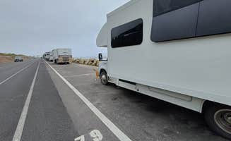 Laura M.'s photo of rv camping at Rincon Parkway RV Overnight near Lake Sherwood, CA