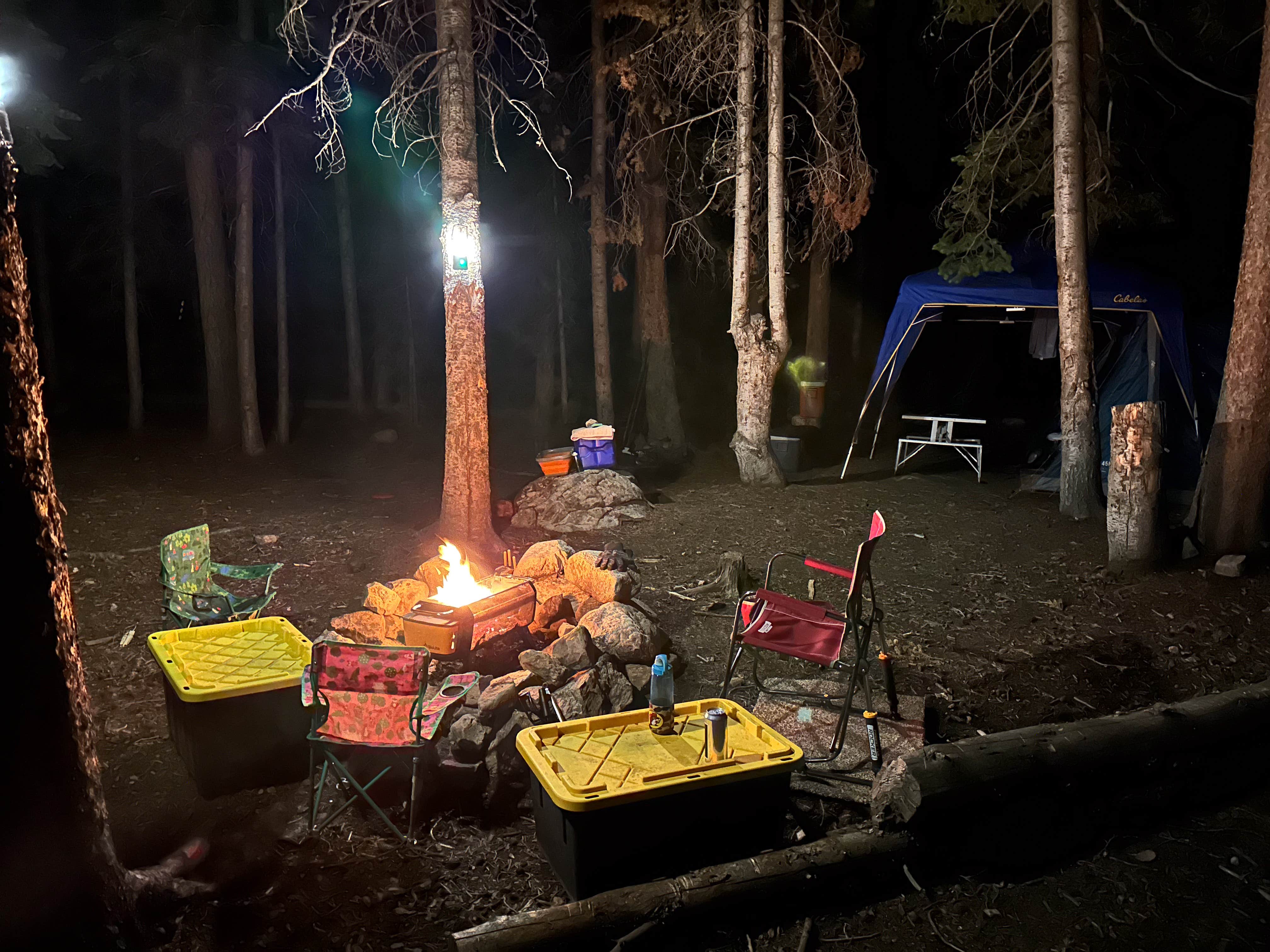 Camper-submitted photo at Chambers Lake Dispersed Camping near Gould, CO