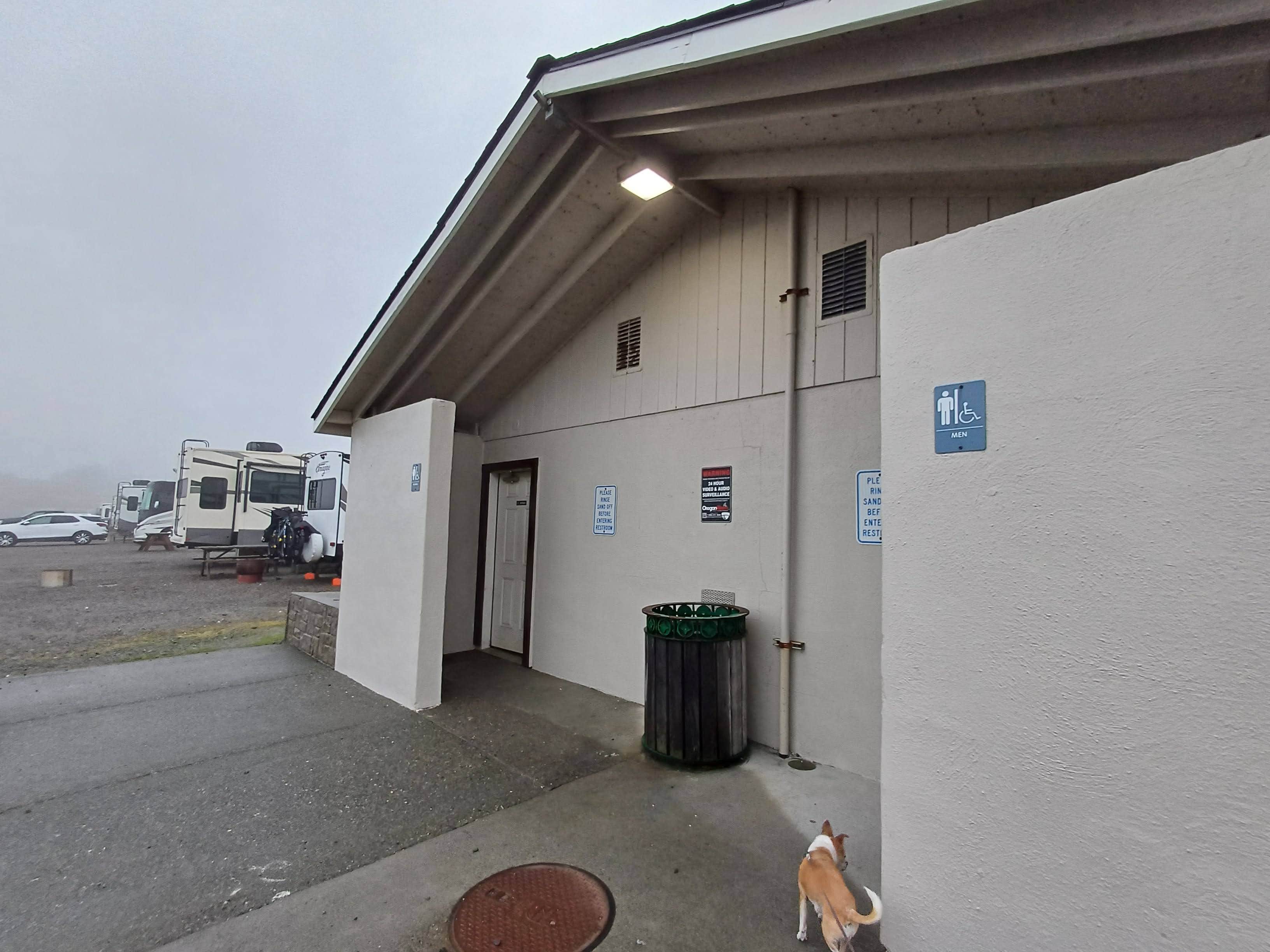 Laura M.'s photo of camping with pets at Beachfront RV Park near Brookings, OR