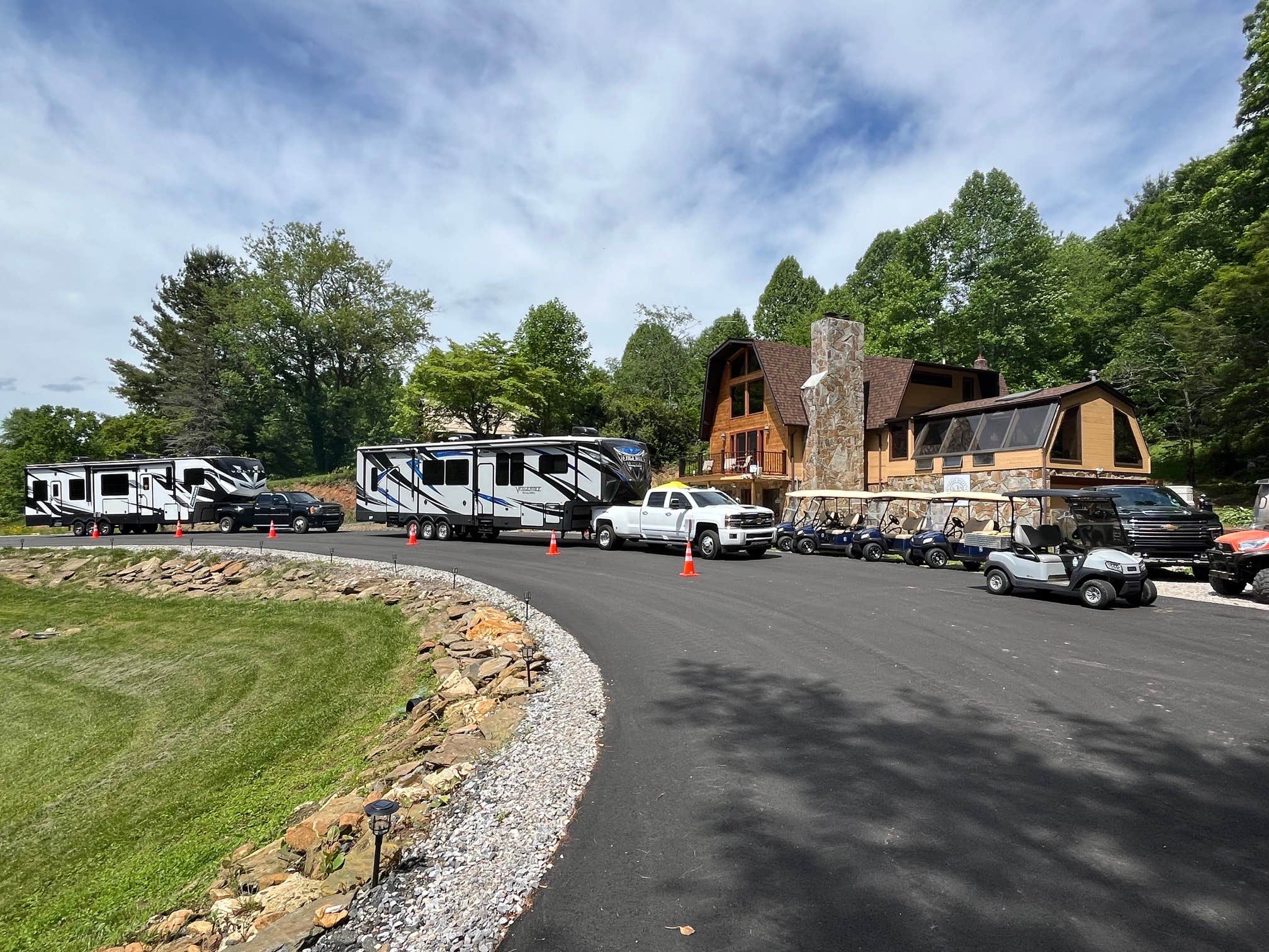 Camper-submitted photo at Three Peaks RV Resort near Fleetwood, NC