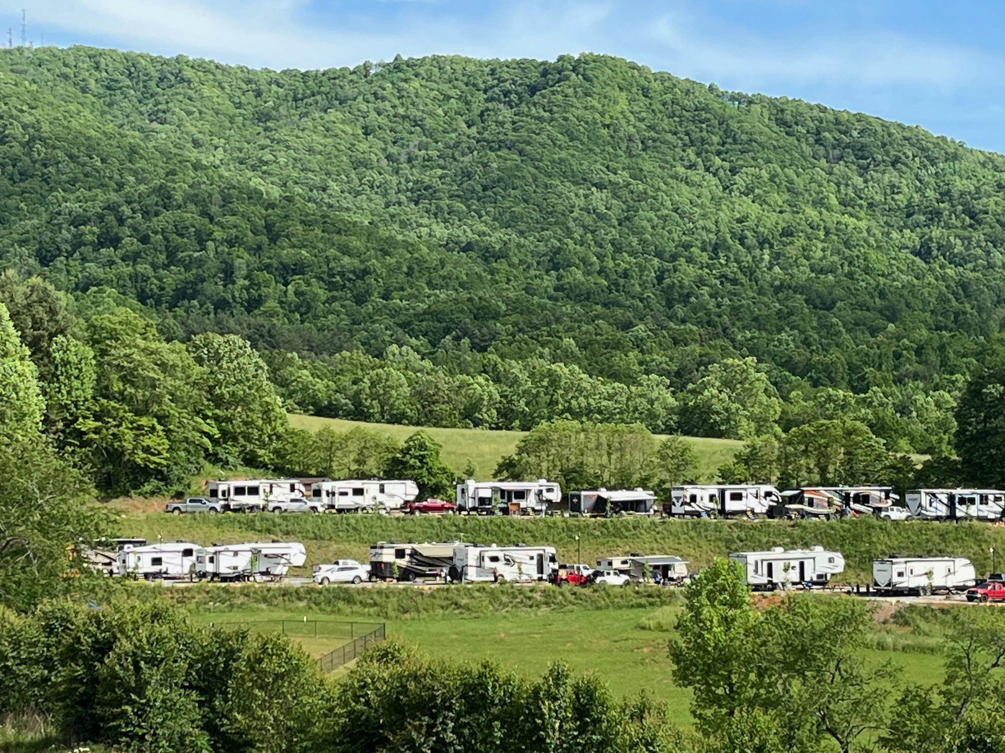 Camper-submitted photo at Three Peaks RV Resort near Fleetwood, NC