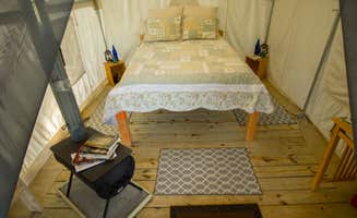 The Dyrt's photo of glamping accommodations at Kneeling Tree near Stony Creek, NY