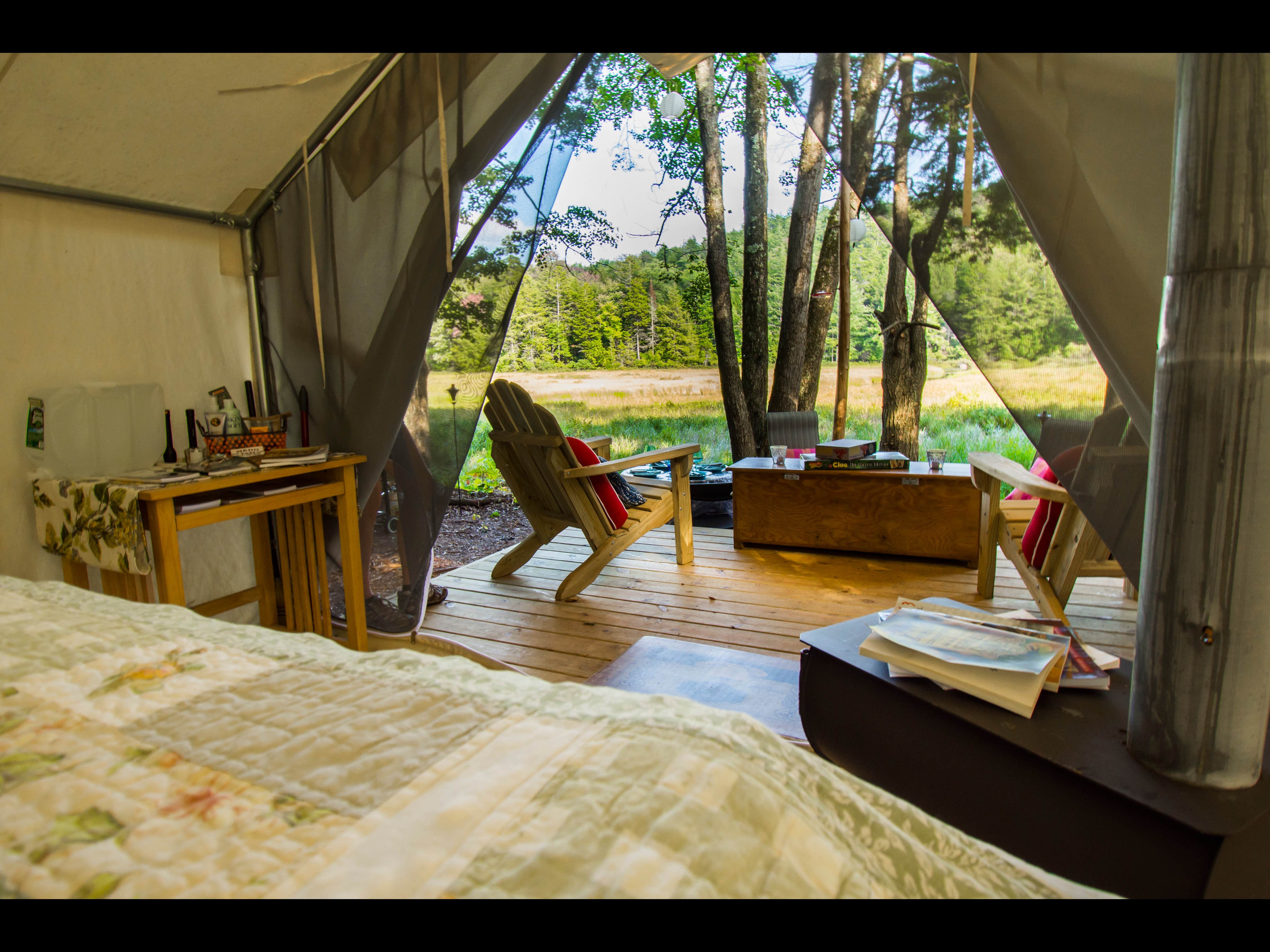 The Dyrt's photo of glamping accommodations at Kneeling Tree near Middle Grove, NY