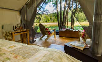 The Dyrt's photo of glamping accommodations at Kneeling Tree near Victory Mills, NY
