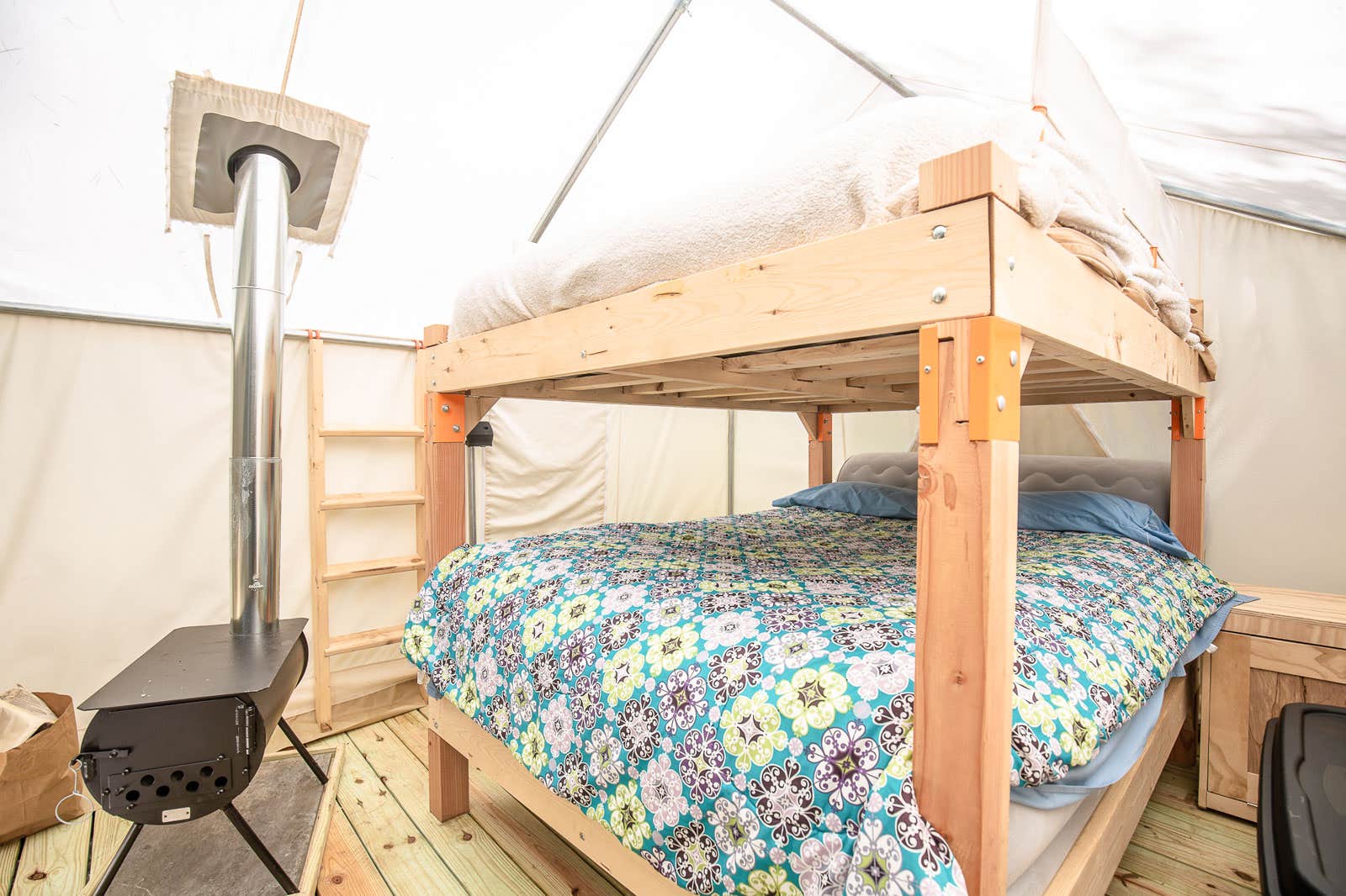 The Dyrt's photo of glamping accommodations at Pucker Ridge Farm near Kattskill Bay, NY