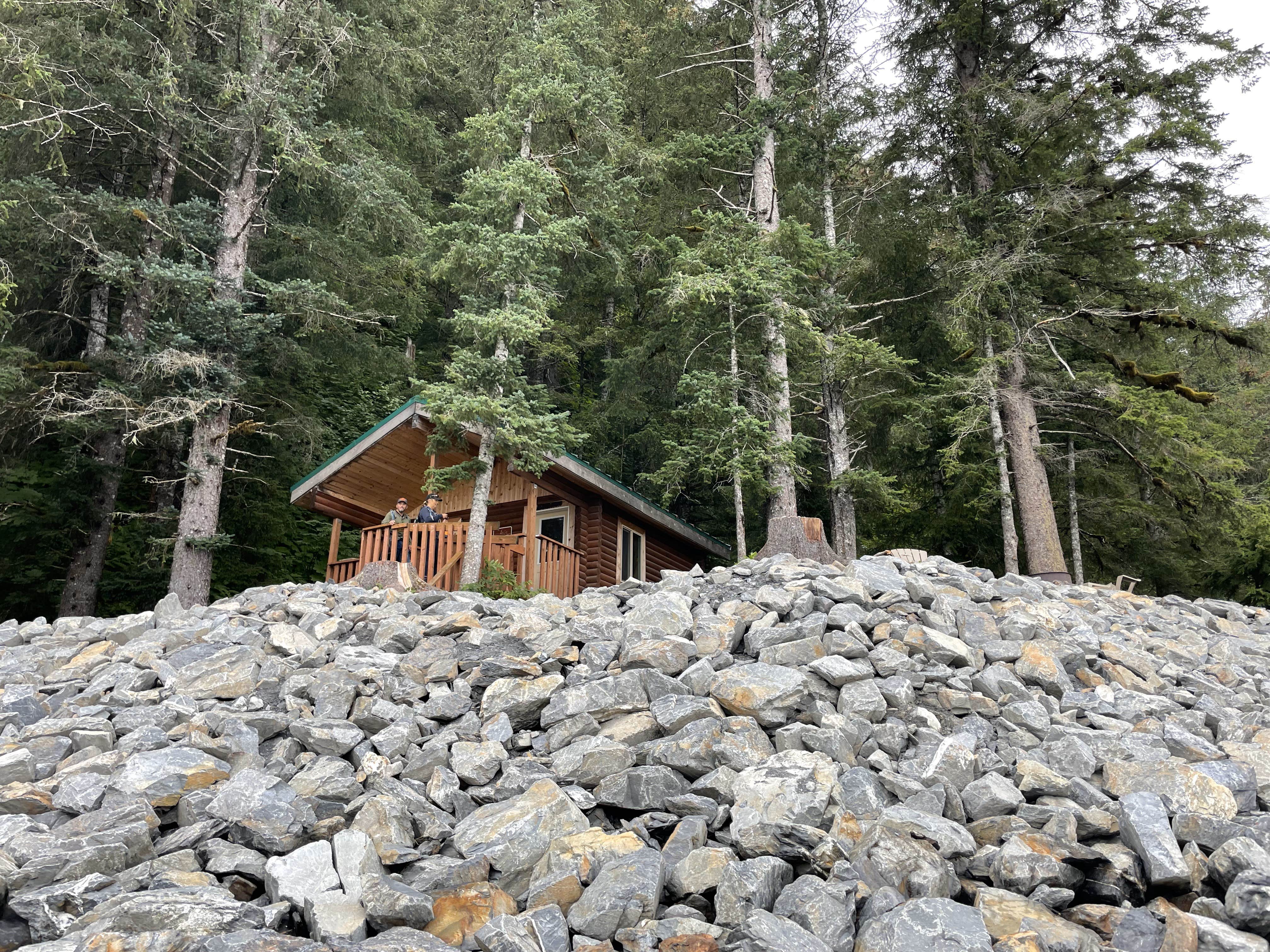 Camper-submitted photo at Tonsina Point at Caines Head near Seward, AK