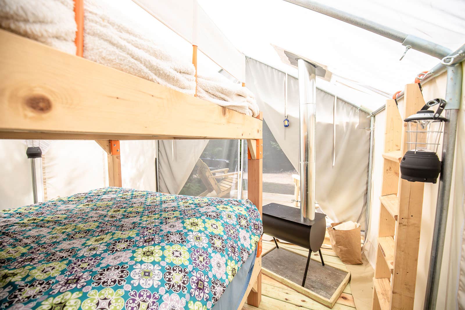 The Dyrt's photo of glamping accommodations at Pucker Ridge Farm near Silver Bay, NY