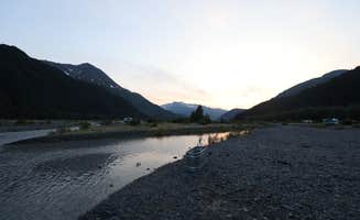 Les R.'s photo of a dispersed camping area at Exit Glacier Road Designated Special Use Area in Alaska