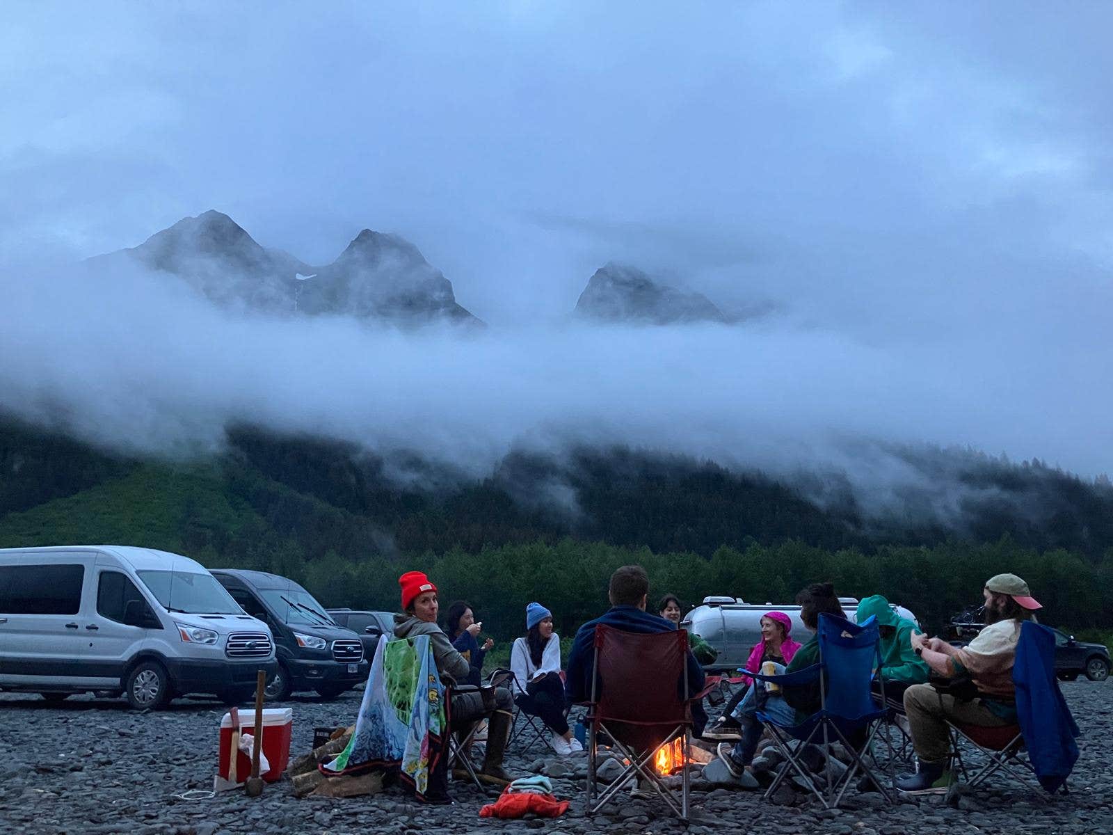 Camper submitted image from Exit Glacier Road Designated Special Use Area - 1