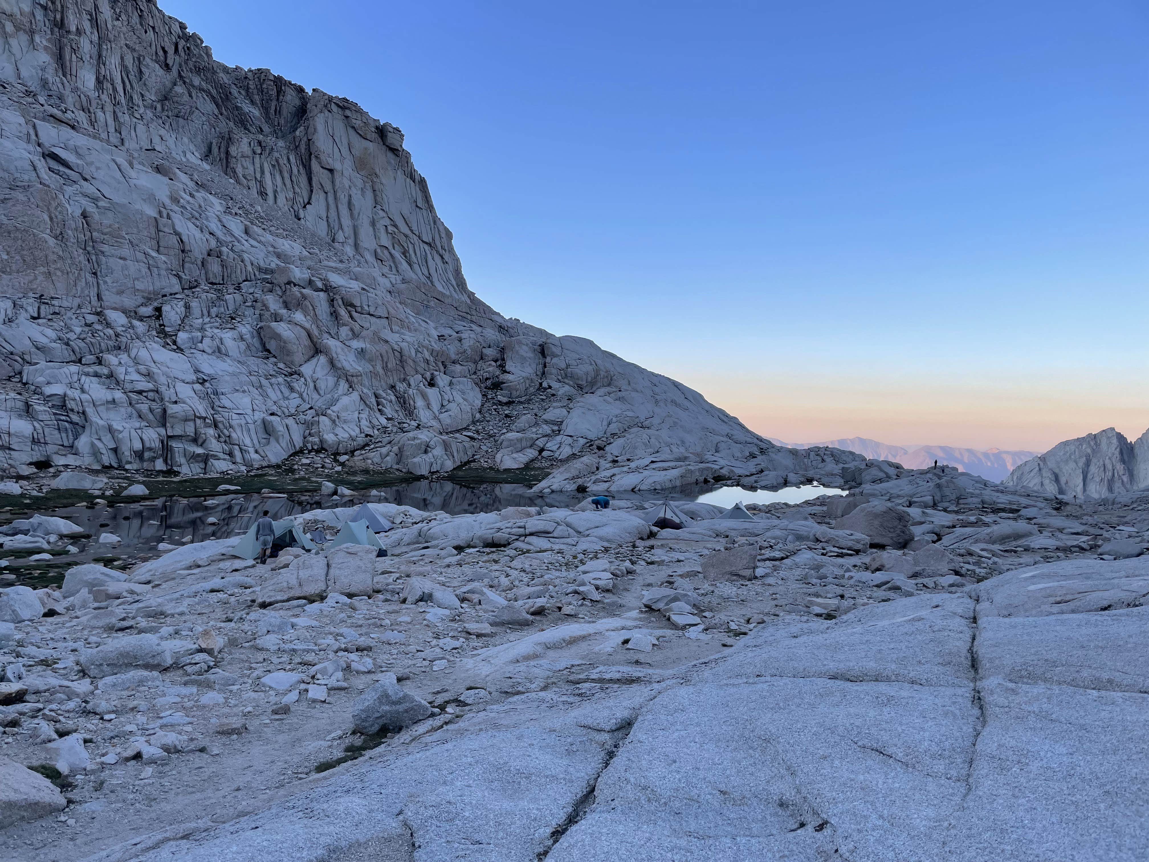 Camper-submitted photo at Mt. Whitney Trail Camp near Lone Pine, CA