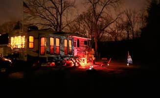 Michele B.'s photo of rv camping at The Reel Inn RV Campground & Log Lodge Resort near Wisconsin Rapids, WI
