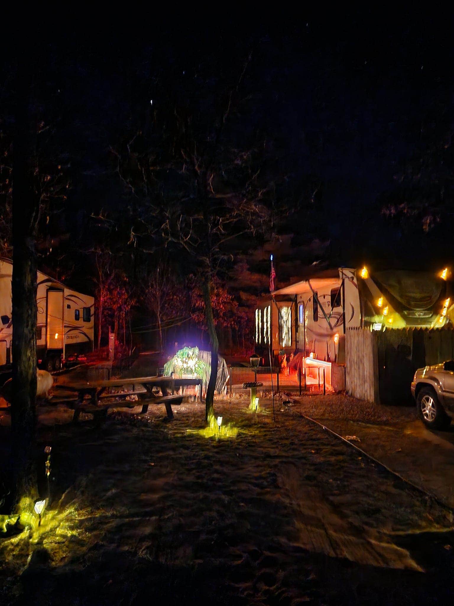 Camper-submitted photo at The Reel Inn RV Campground & Log Lodge Resort near Coloma, WI