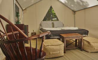 The Dyrt's photo of glamping accommodations at Little Woods Farm near Jeffersonville, NY