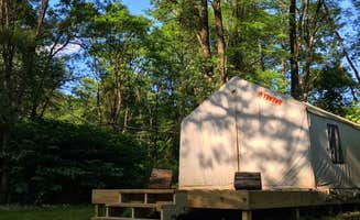 The Dyrt's photo of glamping accommodations at Riverside Retreat near Bainbridge, NY