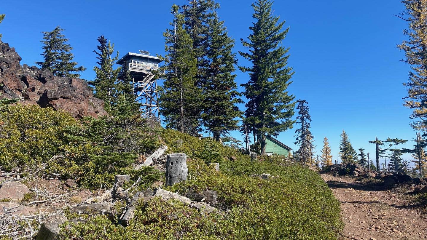 Camper submitted image from Flag Point Lookout — Mt. Hood National Forest - 1