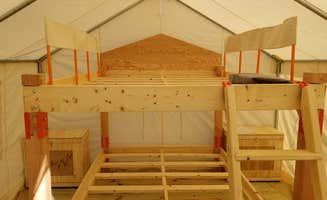 The Dyrt's photo of glamping accommodations at The Old Place near North Turner, ME