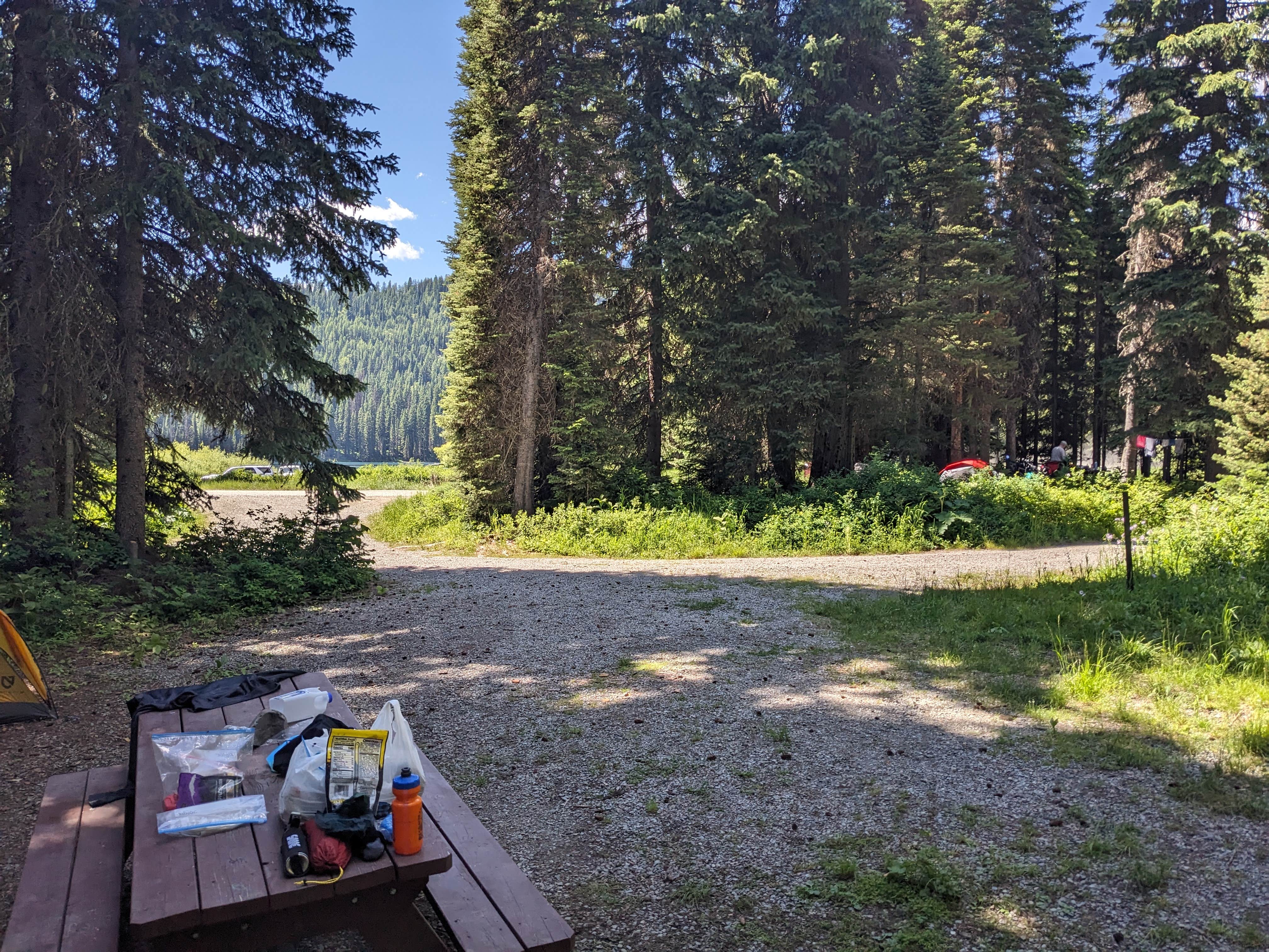 Camper-submitted photo at Upper Whitefish Campground near Trego, MT