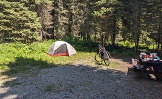 Christopher W.'s photo at Upper Whitefish Campground near Polebridge, MT