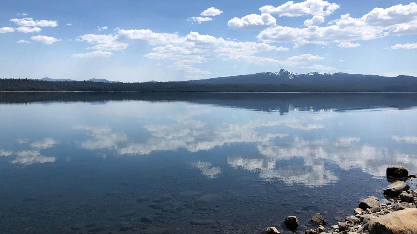 Camper submitted image from Deschutes National Forest Crescent Lake Campground - 1