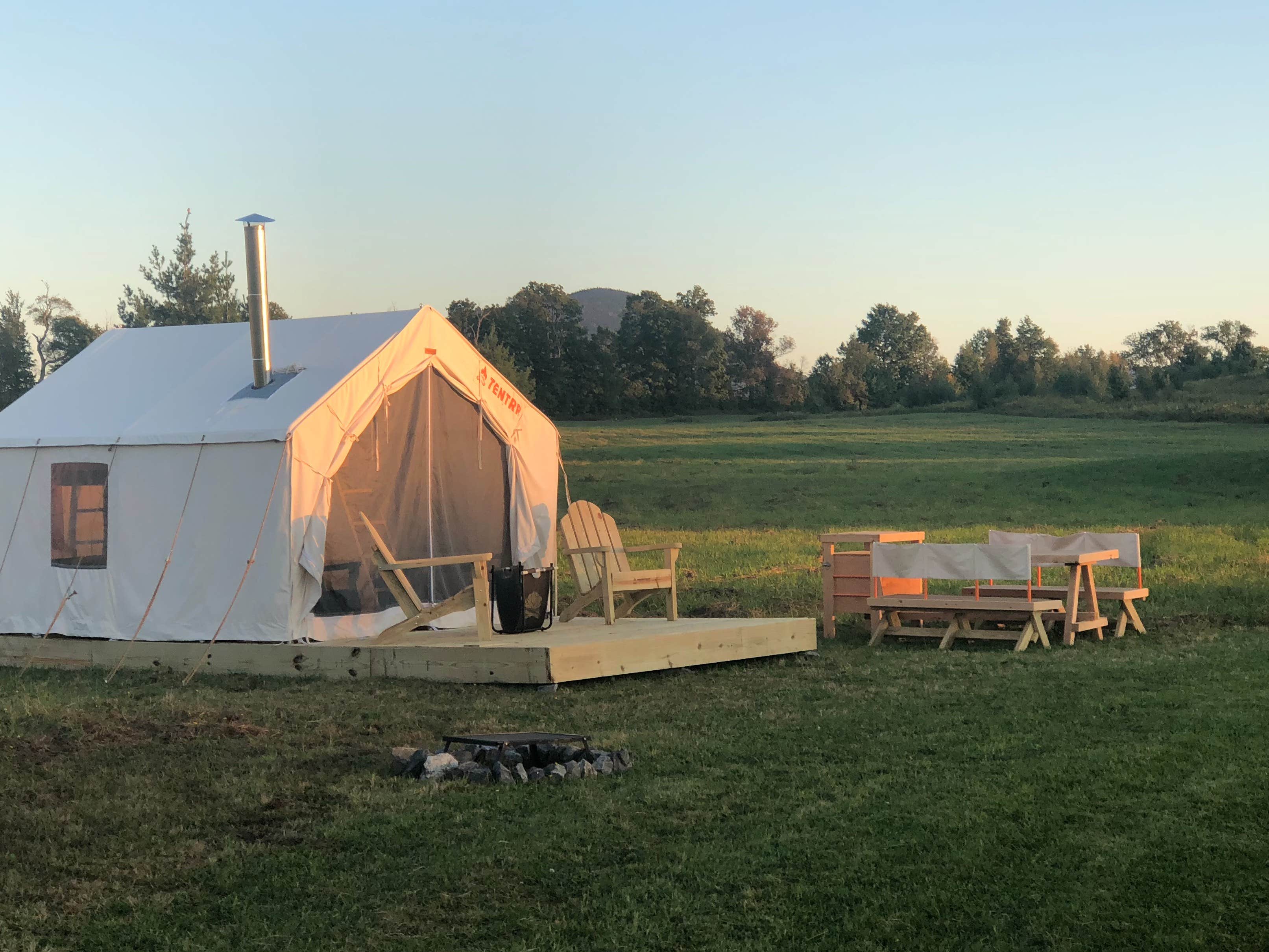 The Dyrt's photo at Belle Vista Farm near Enosburg Falls, VT
