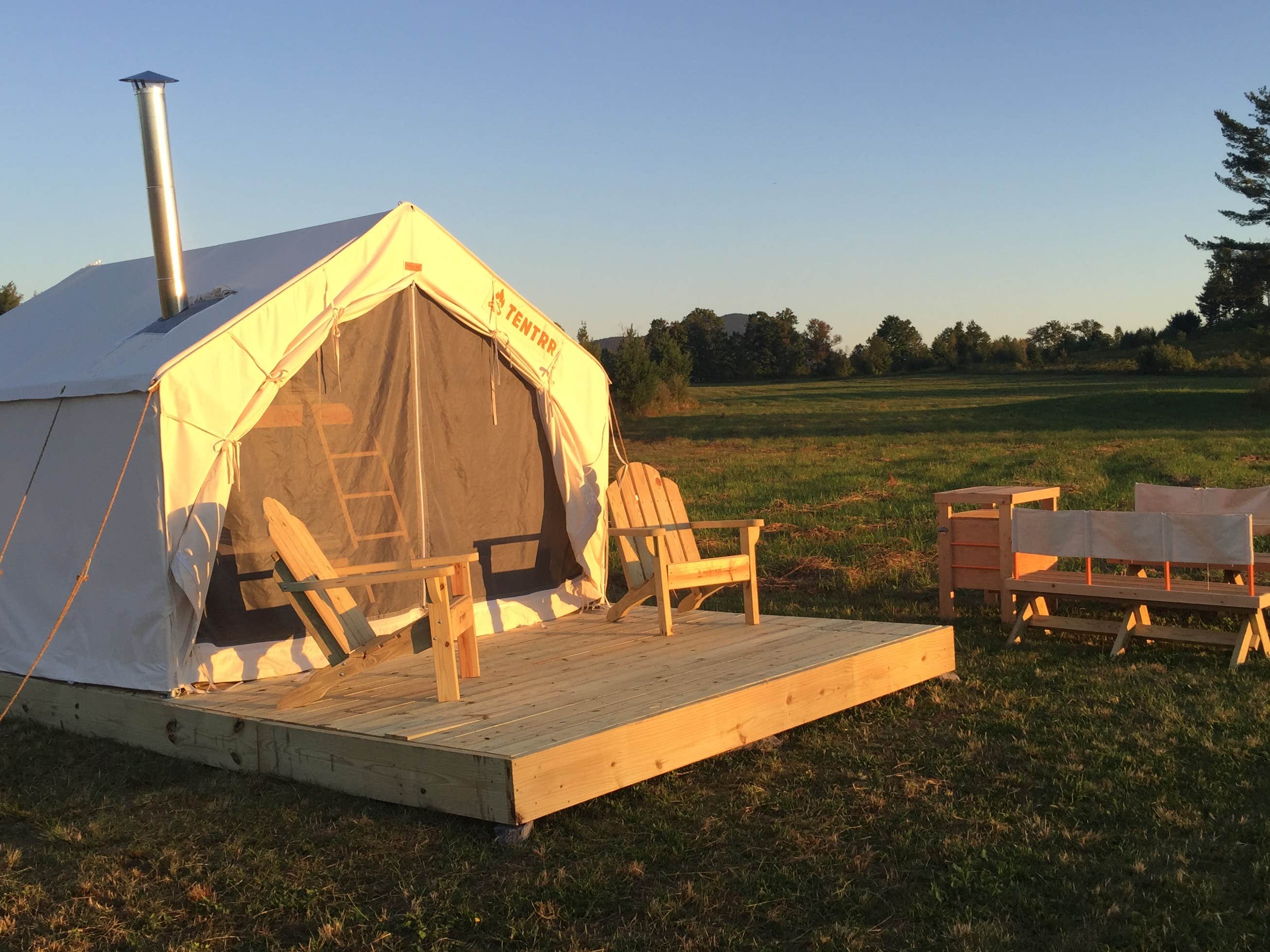 The Dyrt's photo at Belle Vista Farm near Morrisville, VT