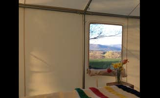 The Dyrt's photo of glamping accommodations at Klee Meadow near Howes Cave, NY