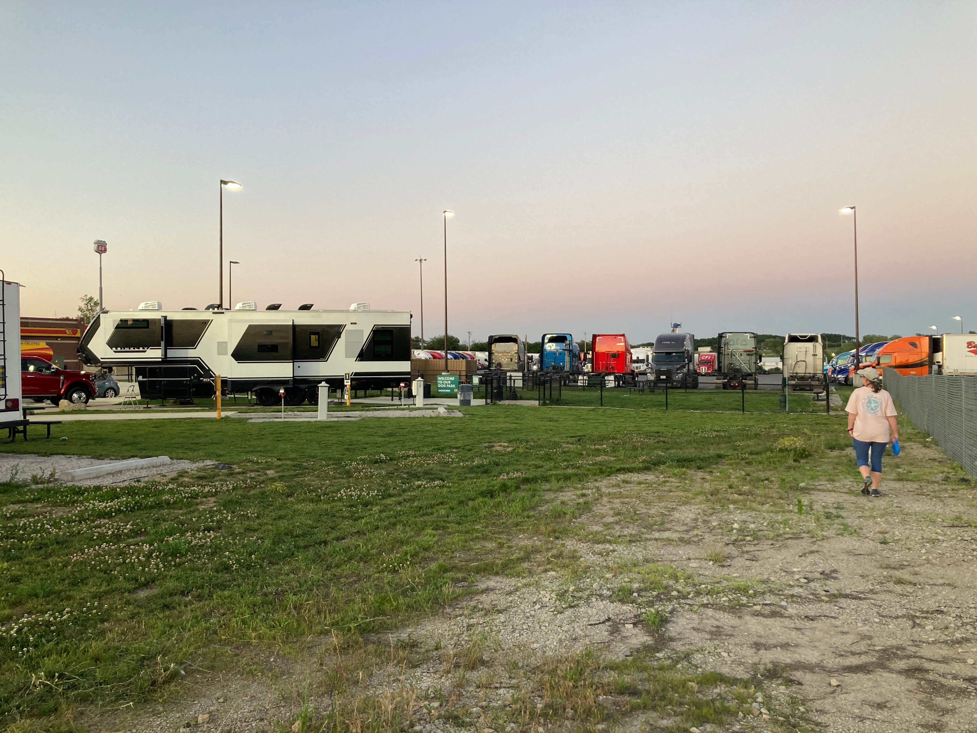 MickandKarla W.'s photo of rv camping at Love's RV Hookup-St. Joseph MO 235 near Amazonia, MO