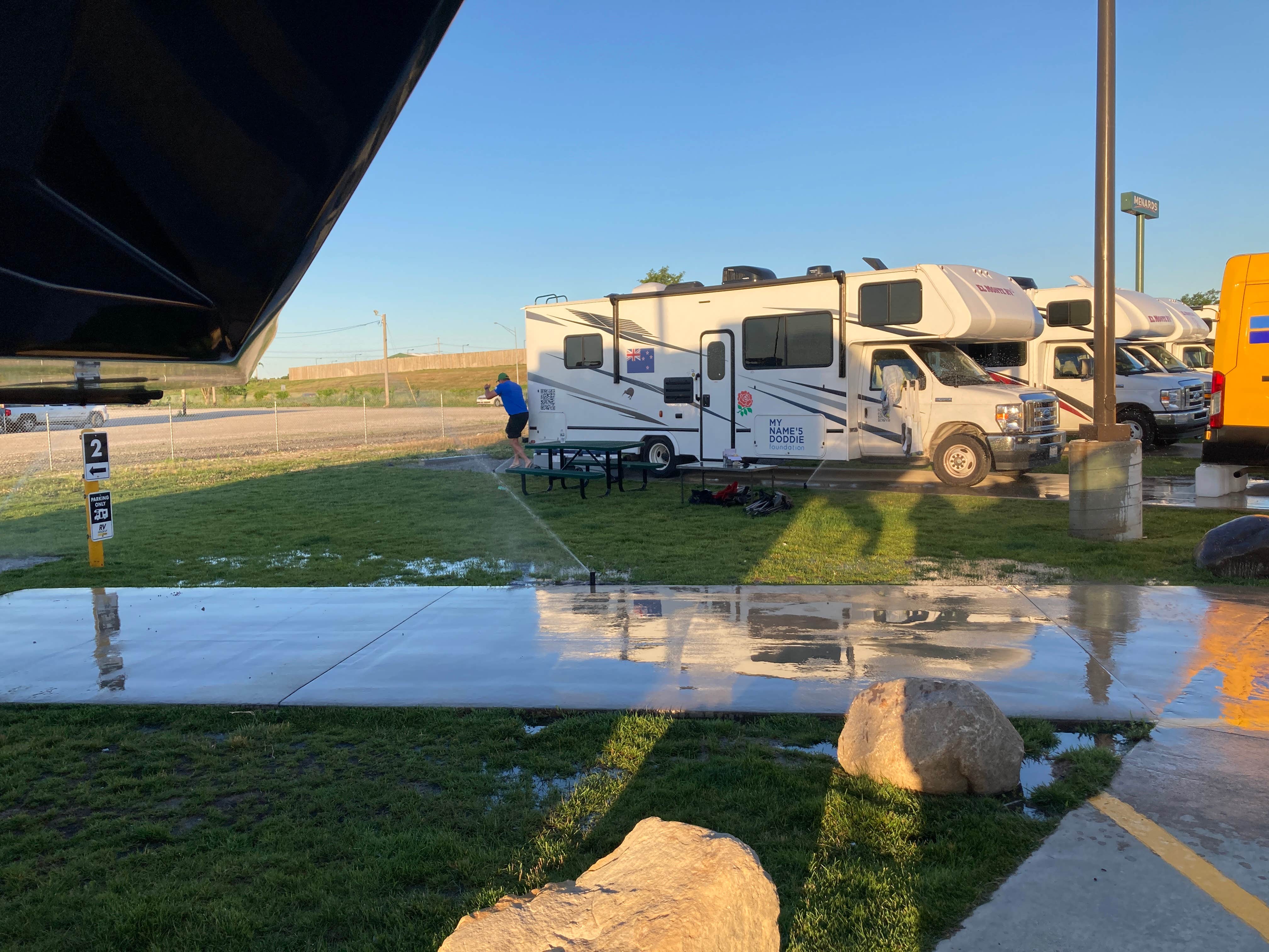 MickandKarla W.'s photo of rv camping at Love's RV Hookup-St. Joseph MO 235 near Amazonia, MO