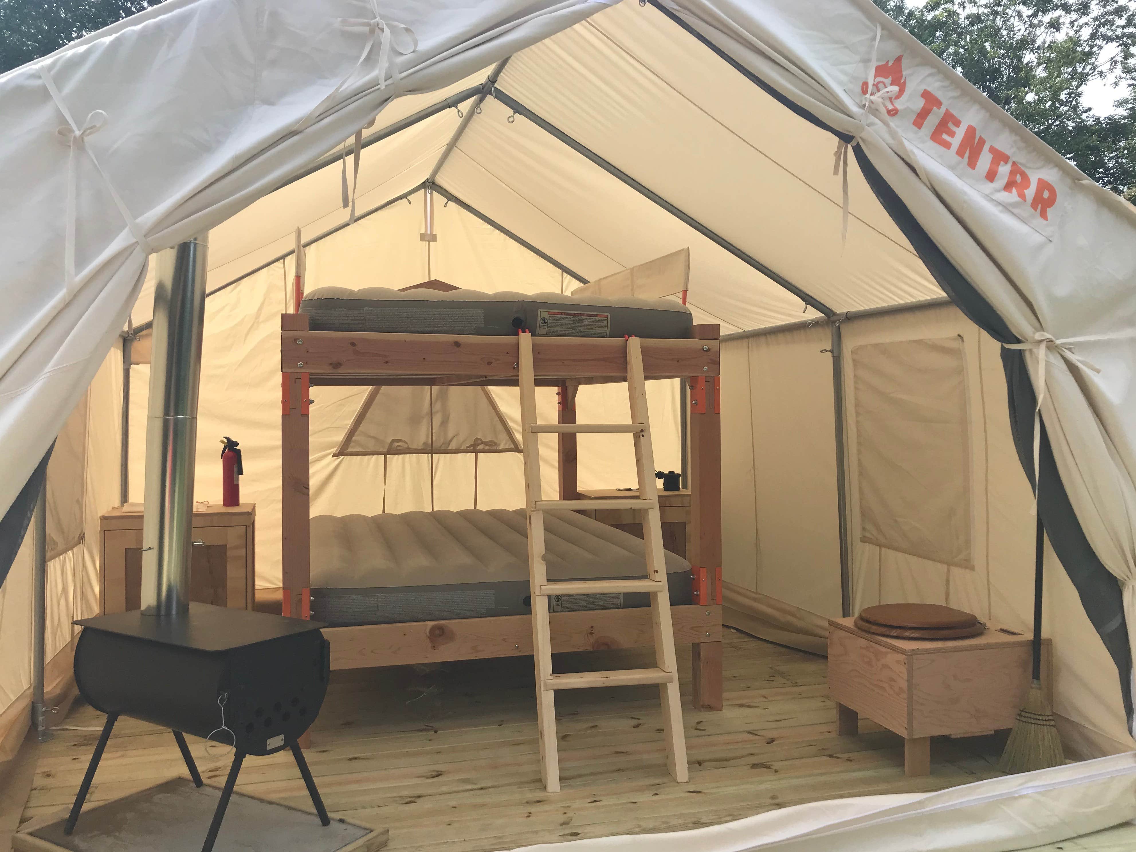 The Dyrt's photo of glamping accommodations at Hundred Acre Woods near Londonderry, NH