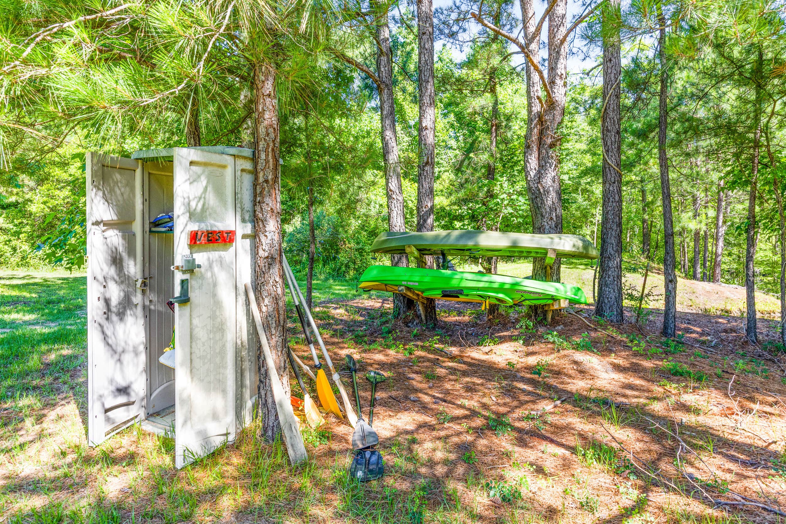 Krystl's photo of glamping accommodations at Laurel Oaks Estate near Andrews, SC