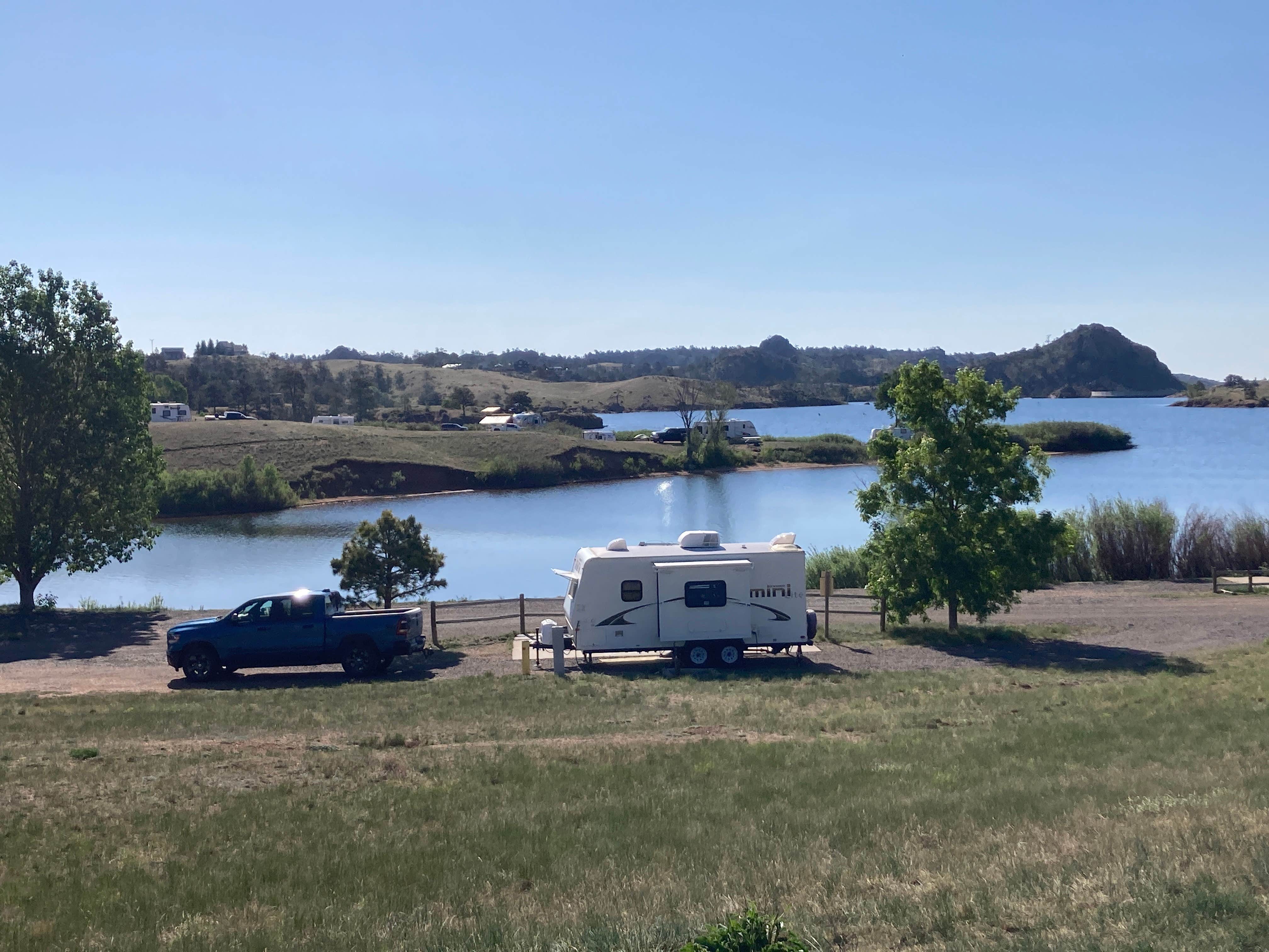 MickandKarla W.'s photo at Curt Gowdy State Park Campground near Buford, WY