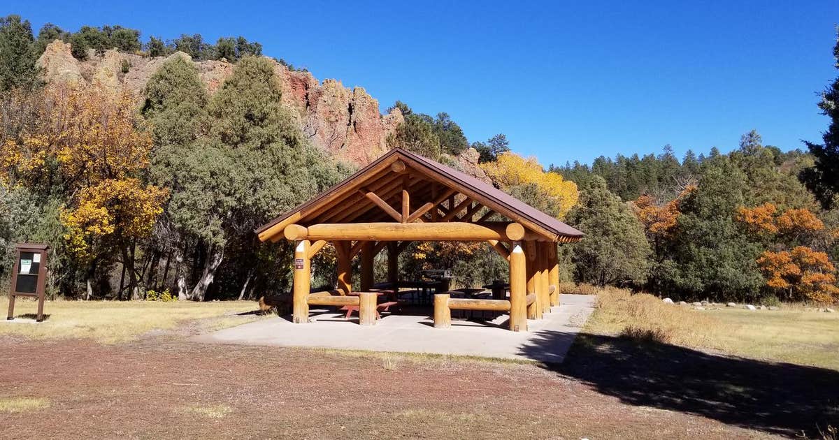 El Rito Lodging El Rito Campground Group Shelter — Carson National Forest | El Rito ...