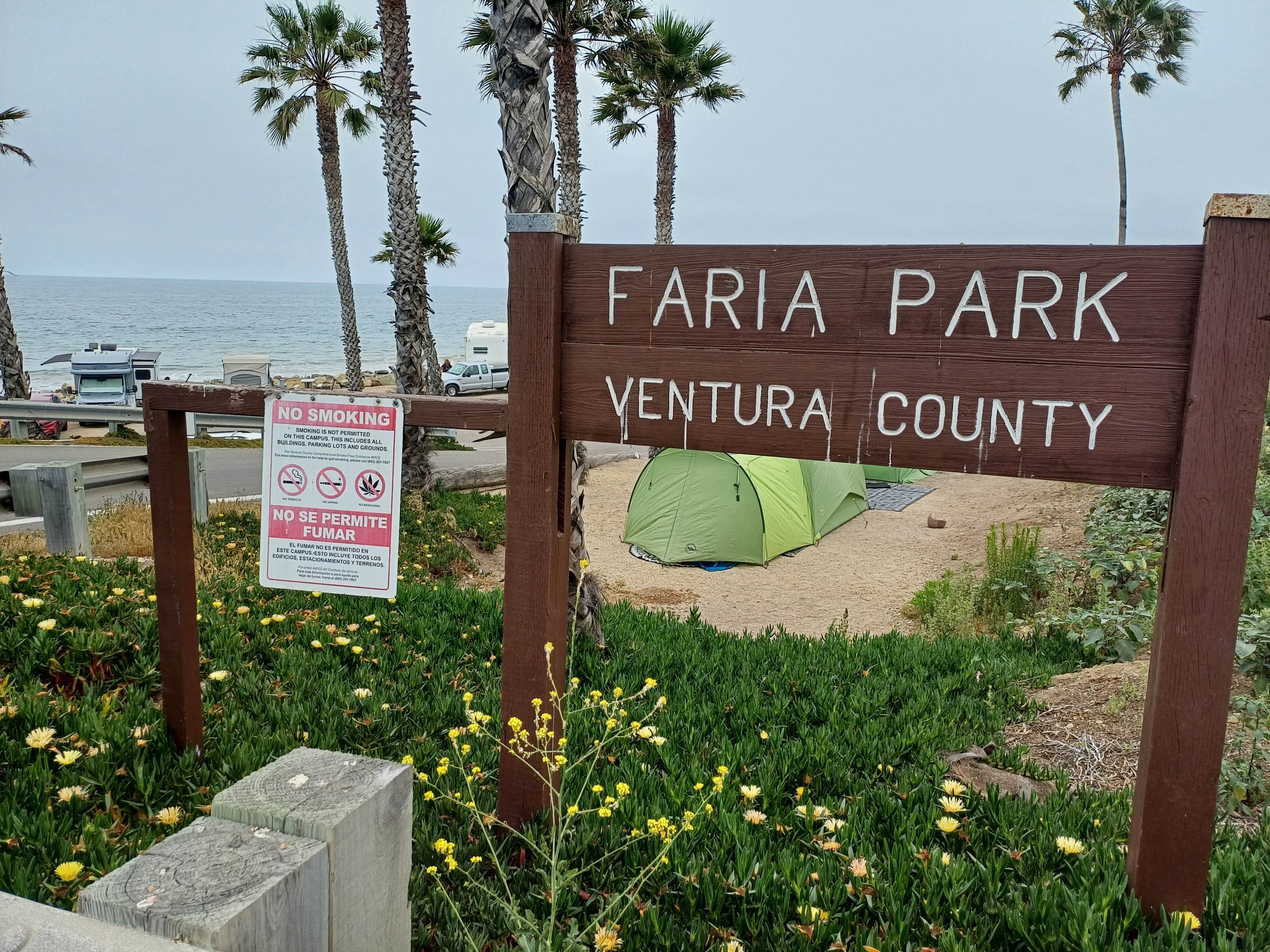 Camper-submitted photo at Faria Beach Park near Ventura, CA