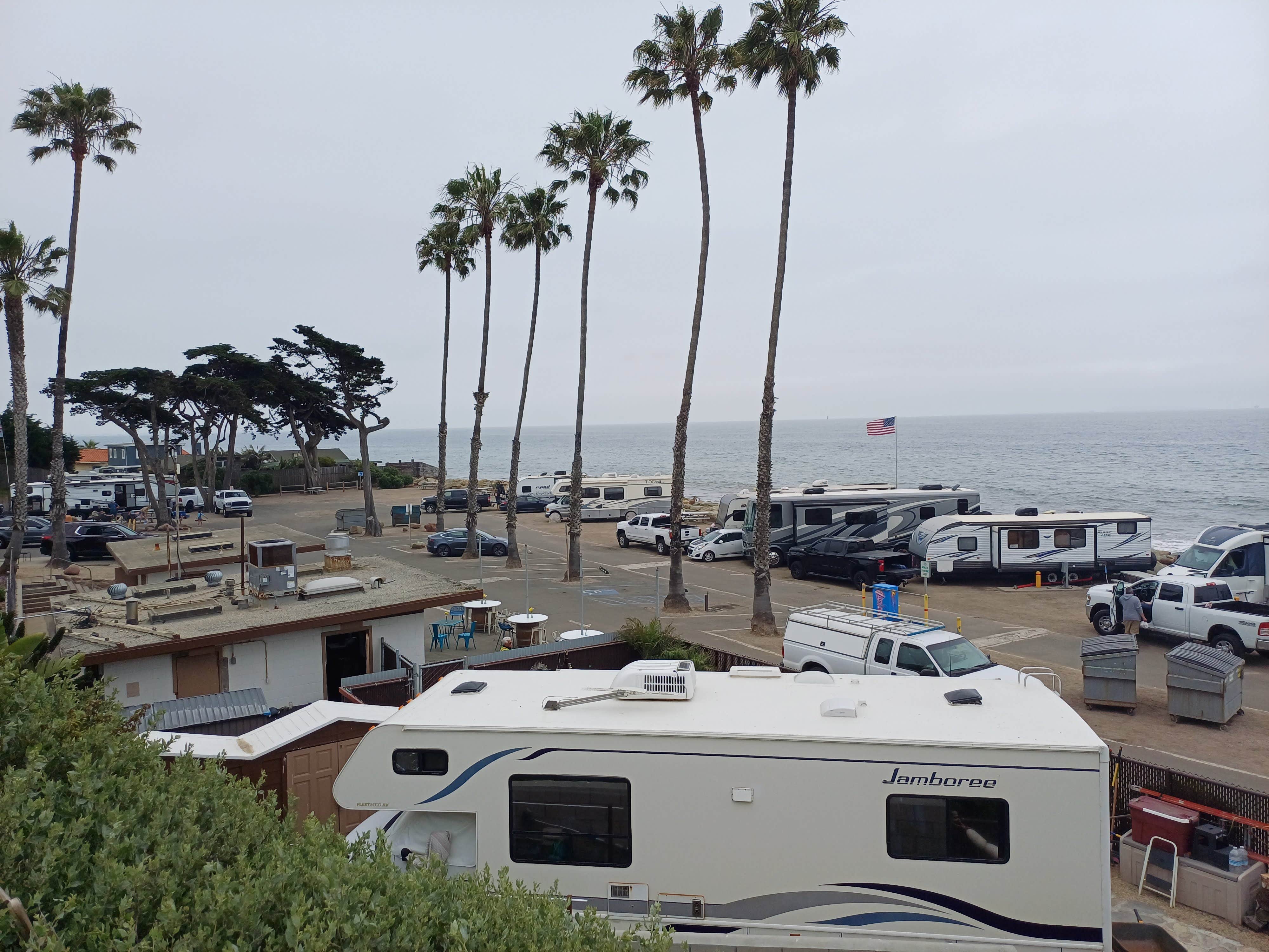 Laura M.'s photo of rv camping at Faria Beach Park near Carpinteria, CA