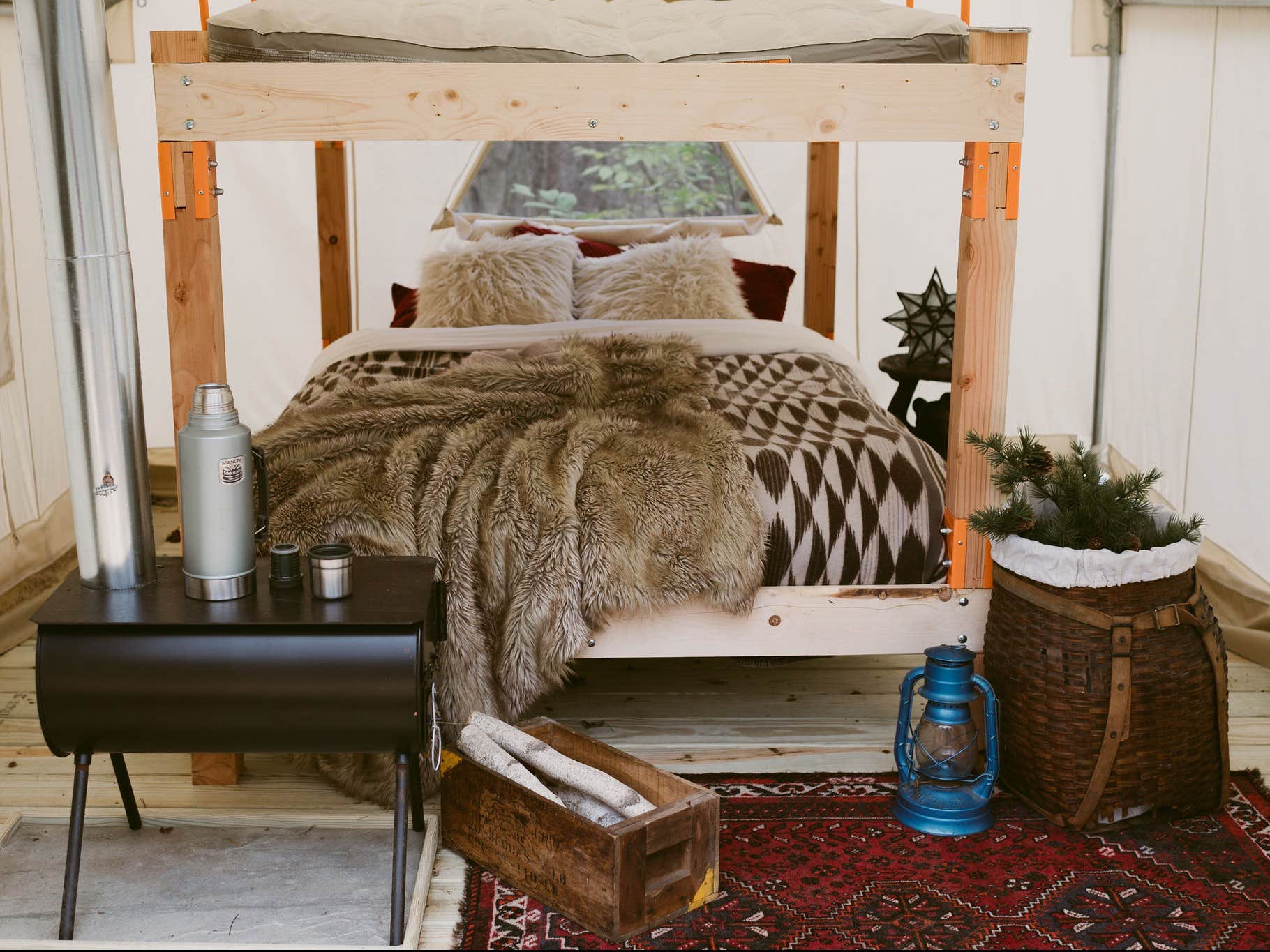 The Dyrt's photo of glamping accommodations at Hidden Brook Farm near Woodgate, NY