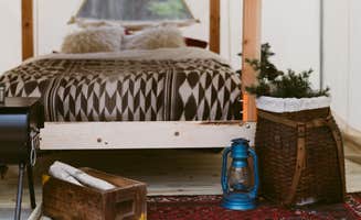 The Dyrt's photo of glamping accommodations at Hidden Brook Farm near Thendara, NY