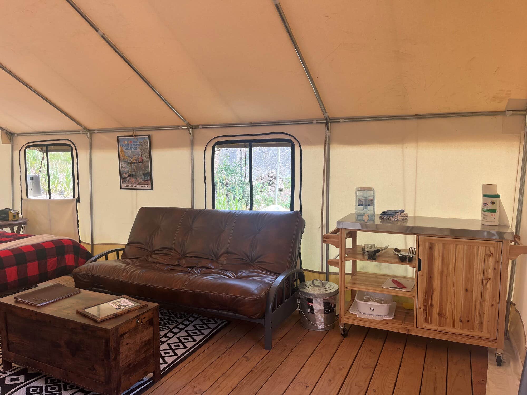 The Dyrt's photo of glamping accommodations at Arapaho Valley Ranch near Golden, CO
