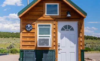 The Dyrt's photo of a cabin at Trail and Hitch near Silt, CO