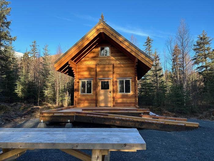 Camper submitted image from Trail River Cabin — Chugach National Forest - 1