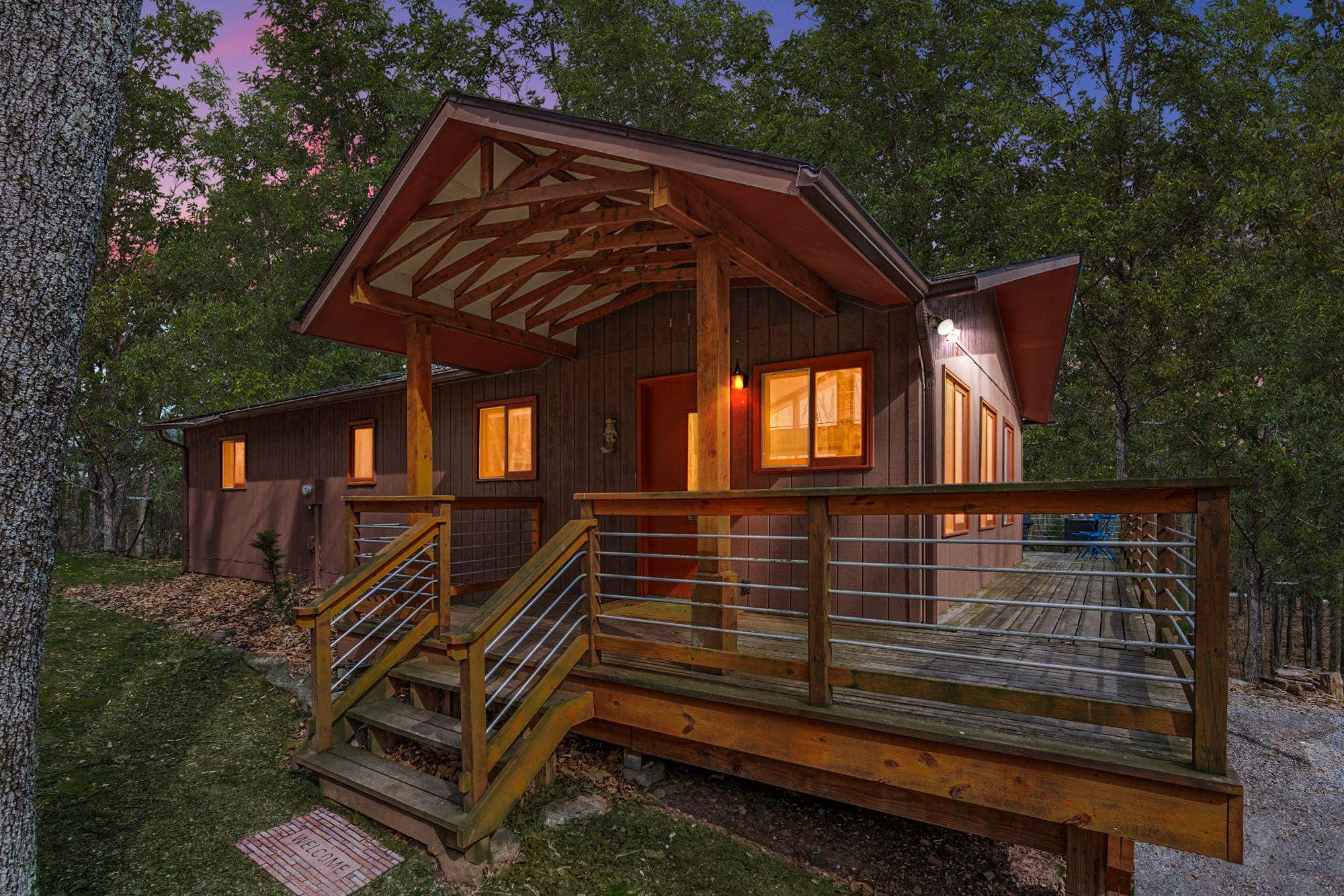 The Dyrt's photo of a cabin at Hot Tub, Large Deck, Grill, WiFi, Resort Amenities near Gerrardstown, WV