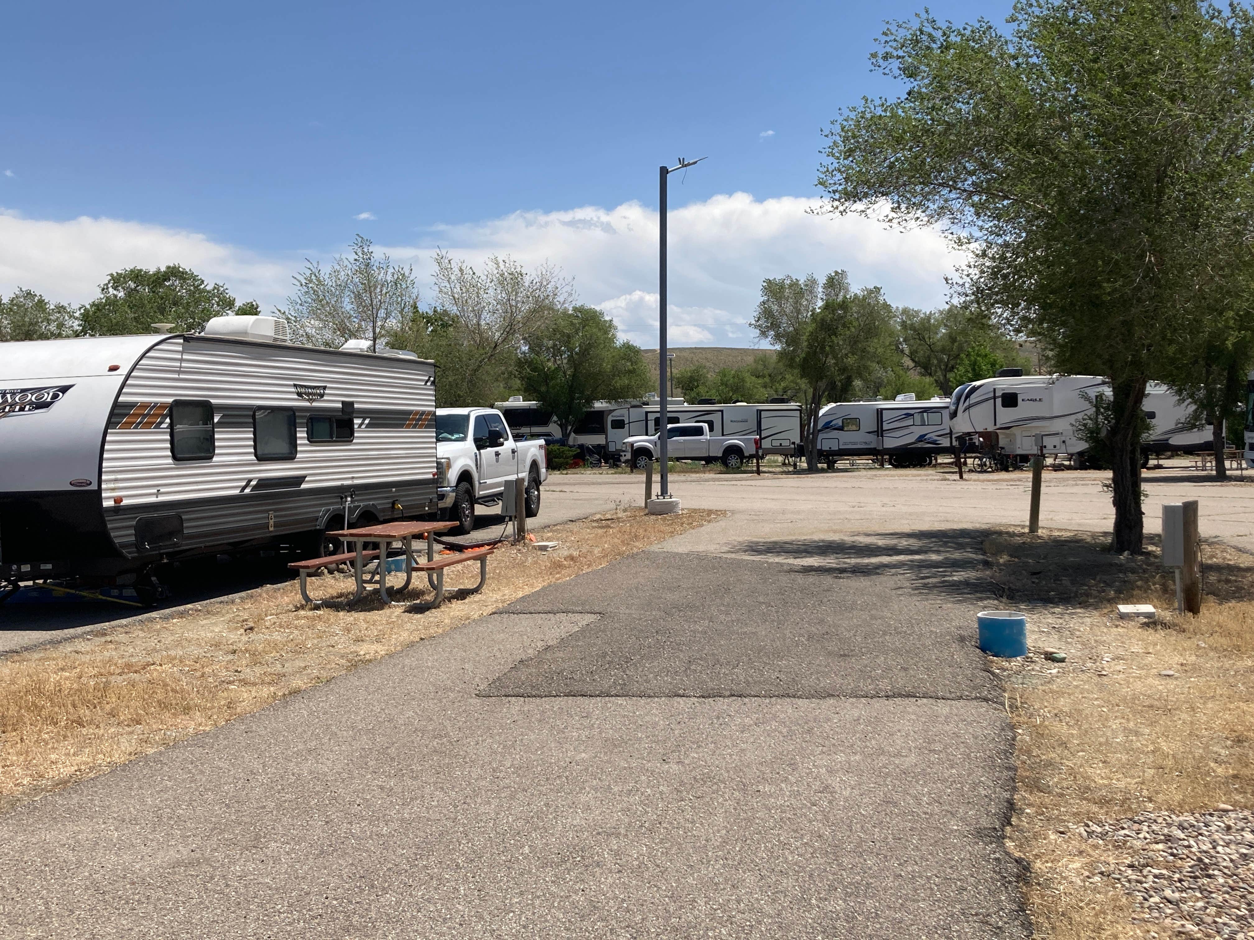 Camper-submitted photo at Green River RB Park near Rock Springs, WY