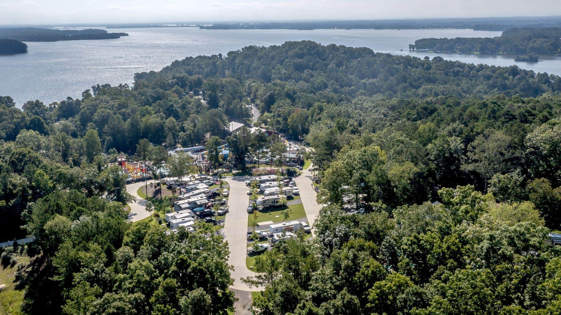 Camper-submitted photo at Great Escapes RV Resort Chesnut Bay near Cave Spring, GA