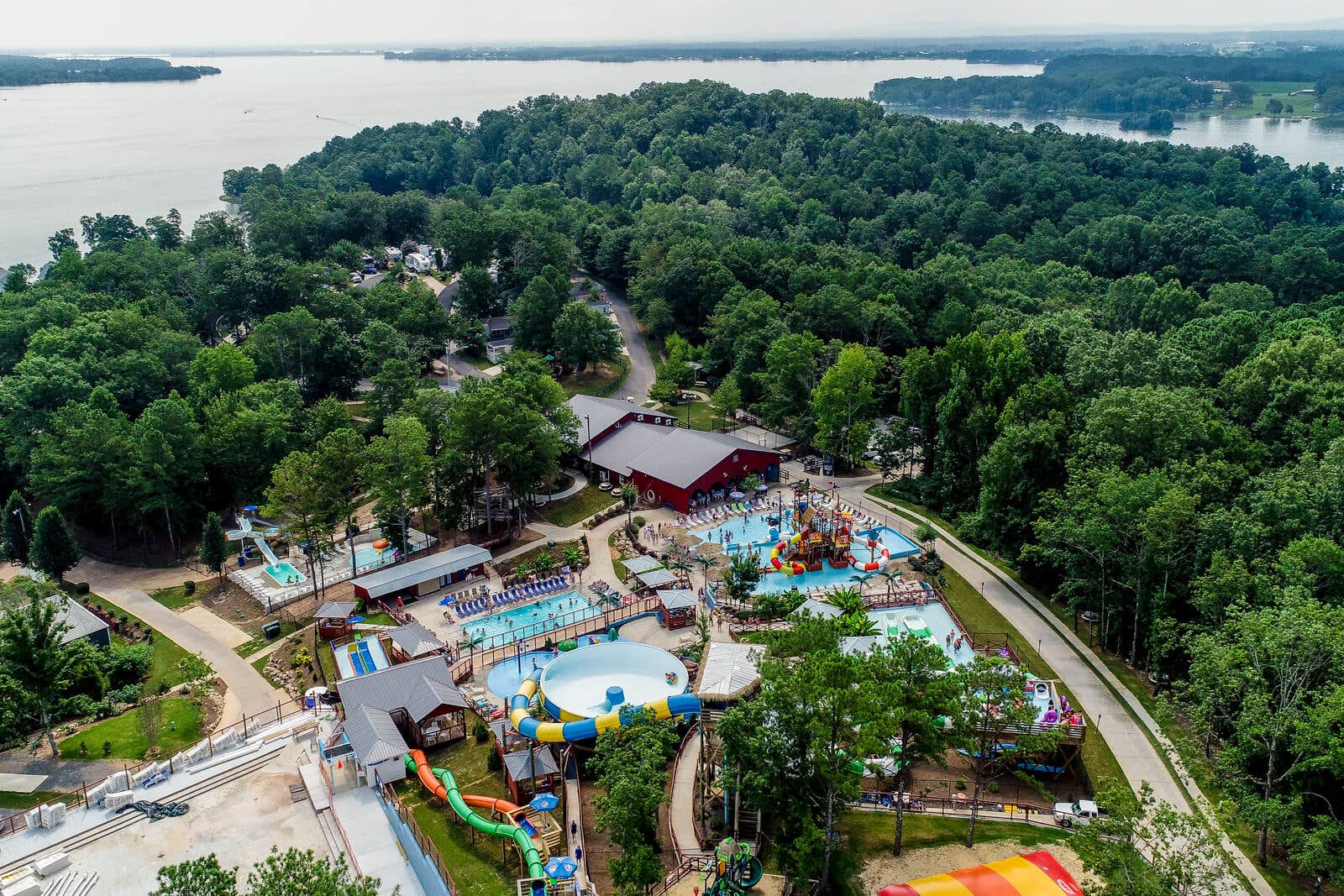 Camper-submitted photo at Great Escapes RV Resort Chesnut Bay near Cave Spring, GA