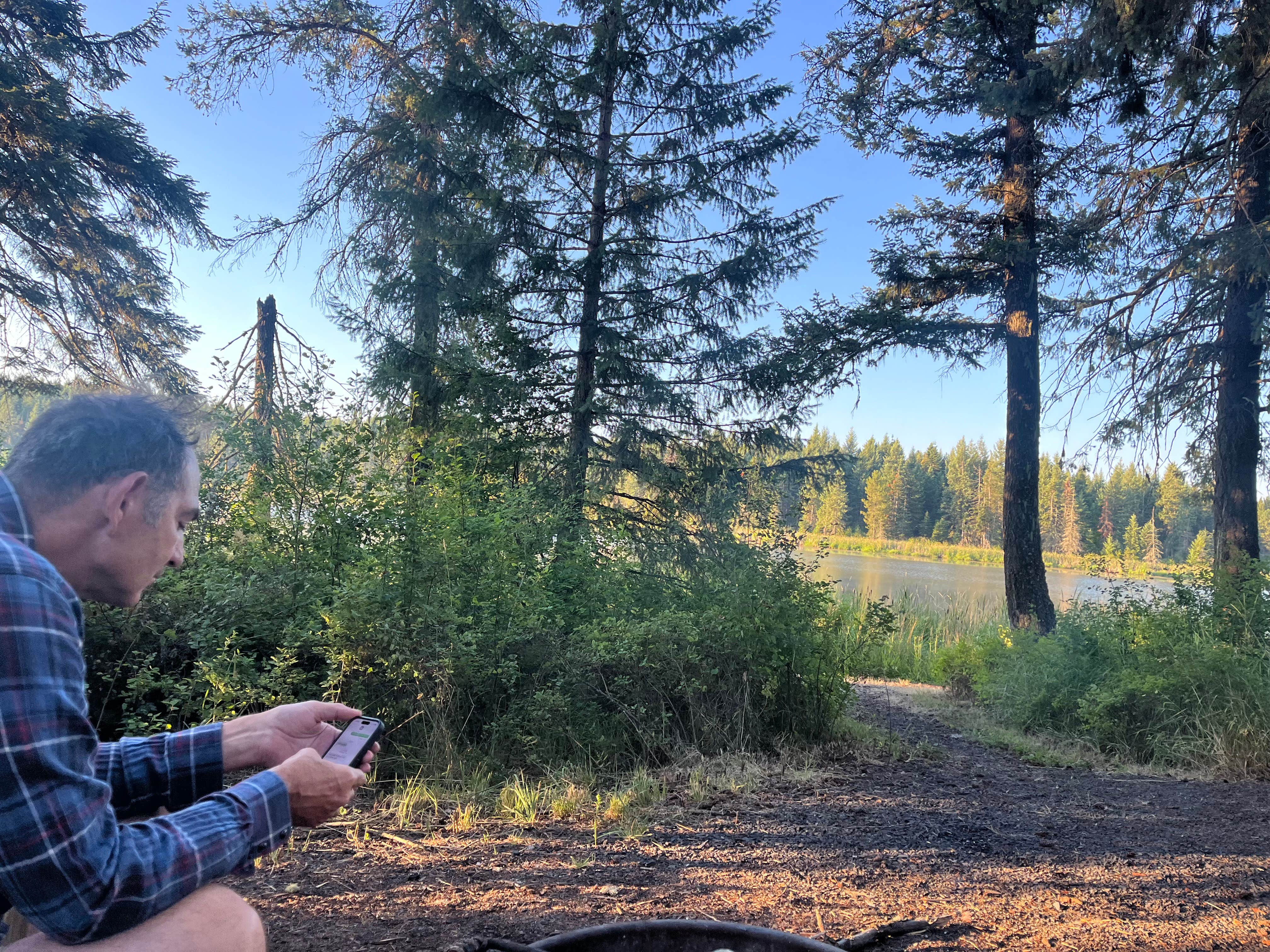 Camper-submitted photo at Deyo Reservoir near Weippe, ID