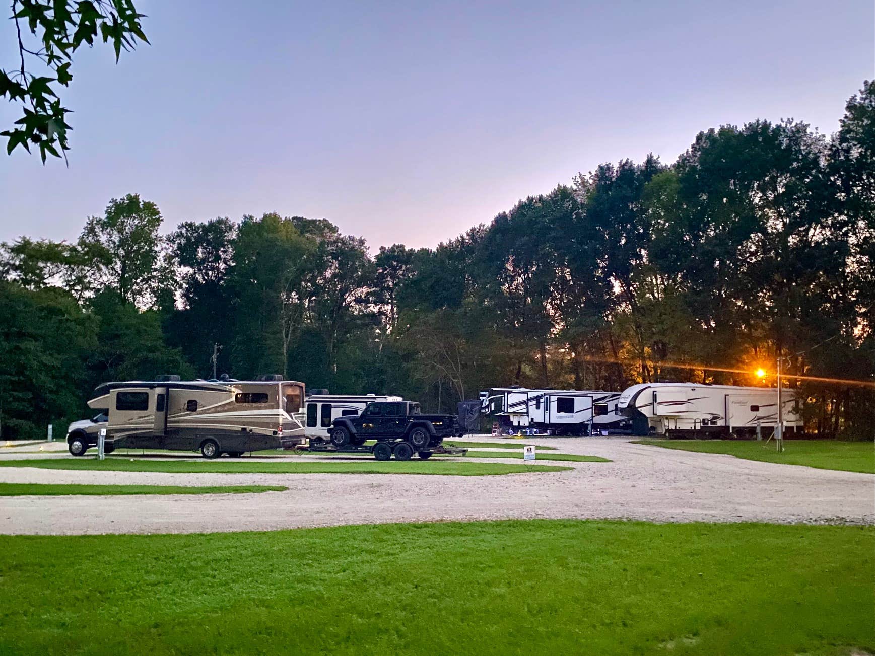 Camper-submitted photo at Nestled Pines RV Park LLC near San Augustine, TX