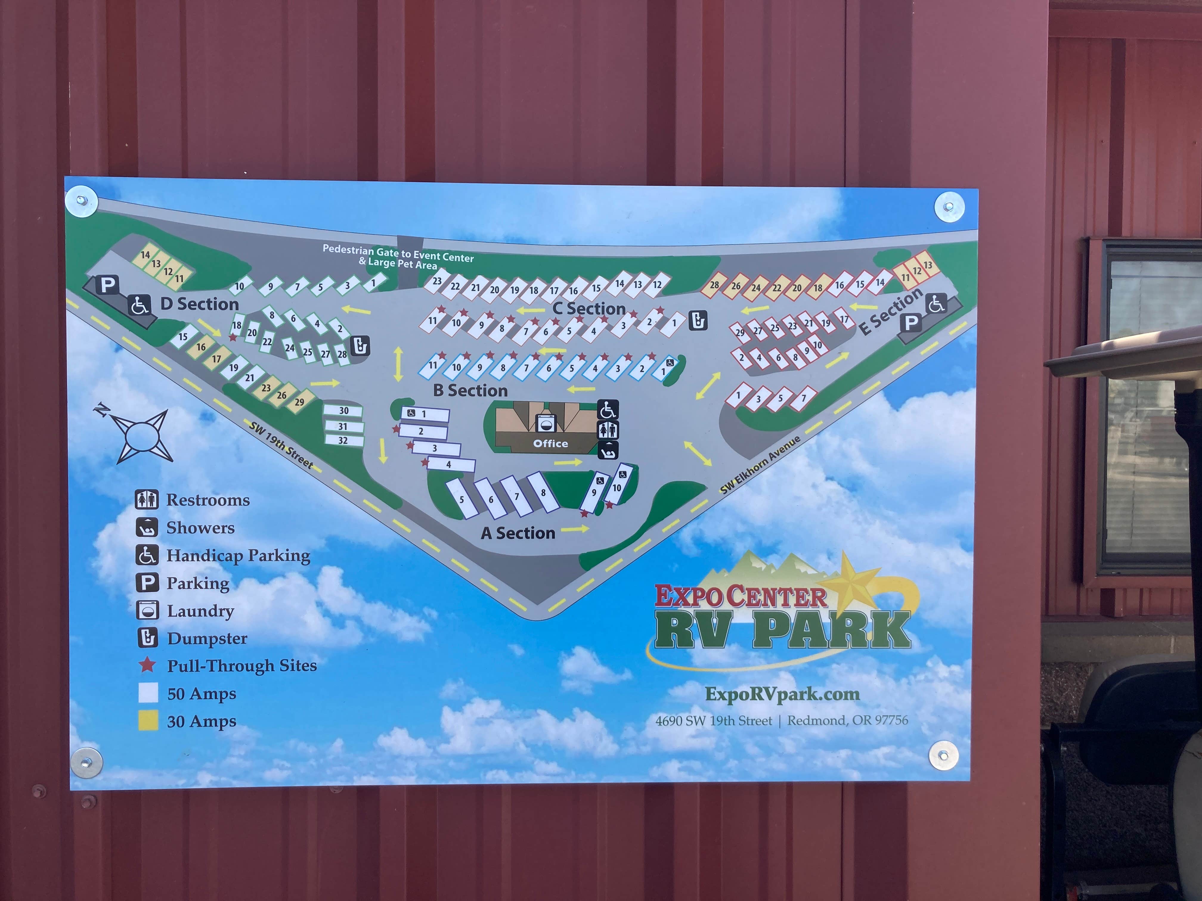 Camper submitted image from Deschute County Expo RV Park - 5