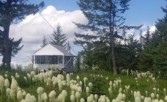 The Dyrt's photo of a cabin at Spyglass Ground House — Idaho Panhandle National Forests near Spirit Lake, ID