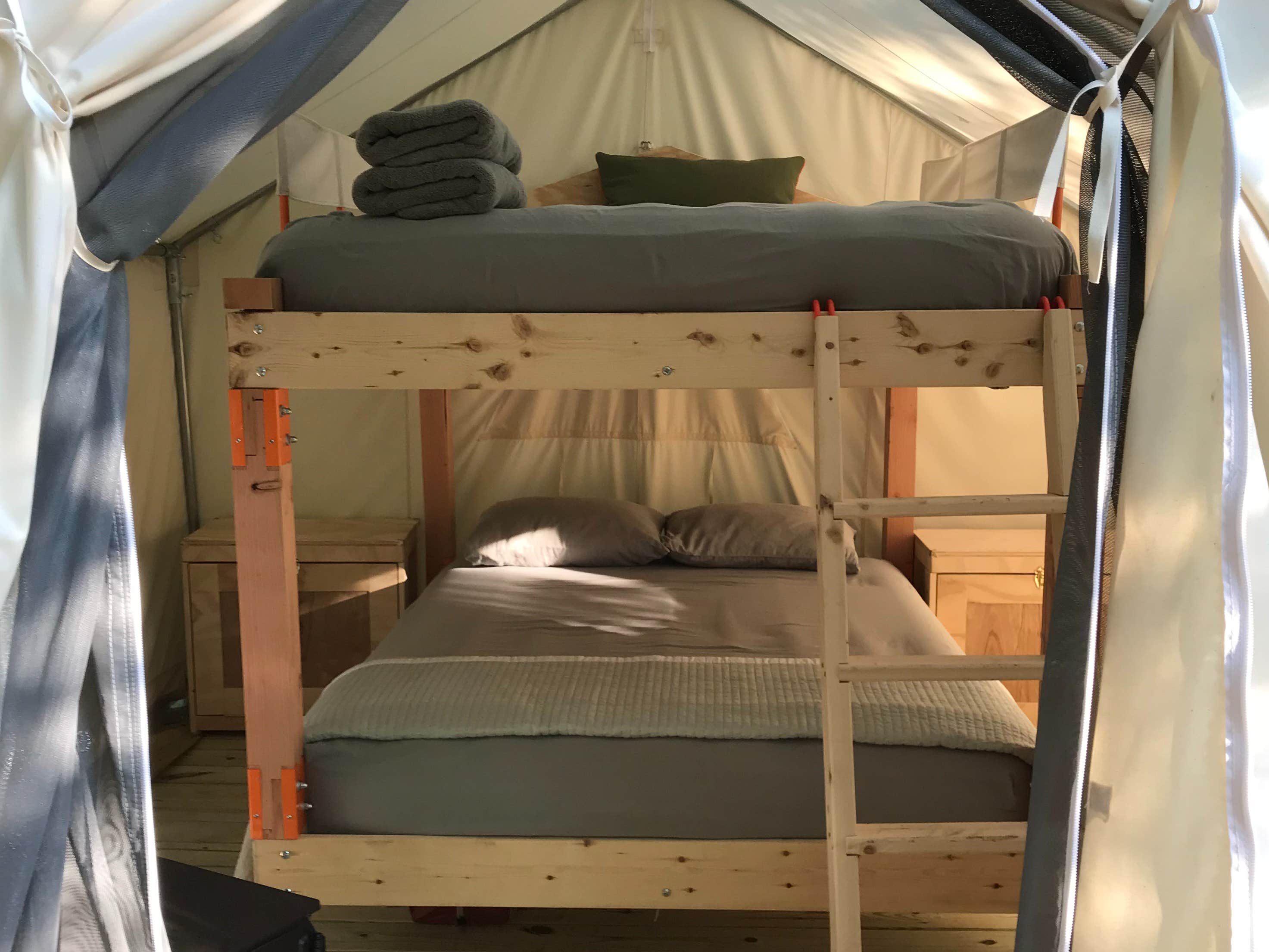 The Dyrt's photo of glamping accommodations at A Riverwalk near Kent, CT